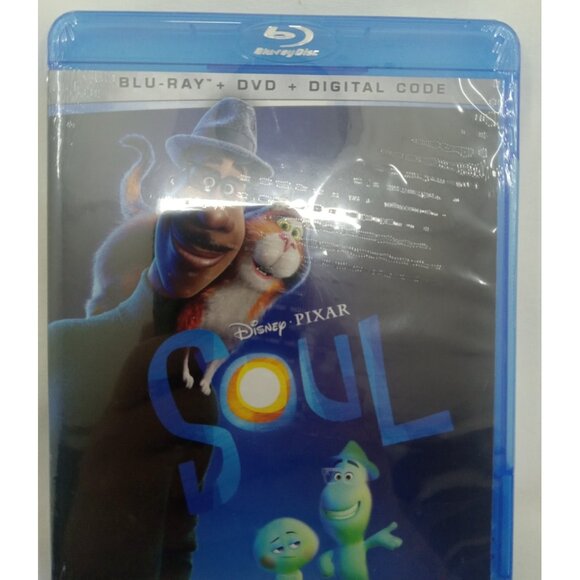 Soul 2020 Blu-ray DVD Digital Copy Disney Pixar Movie NEW Sealed - Picture 2 of 6